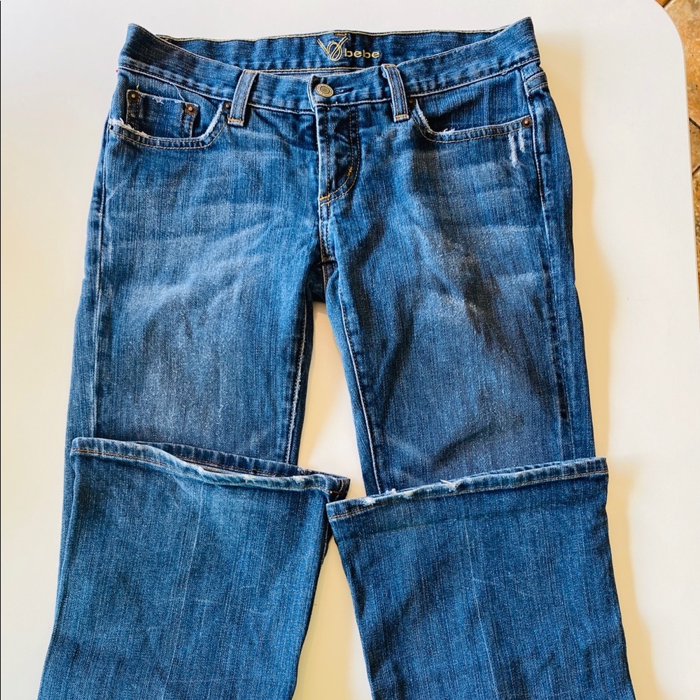 ๐BeBe Womenโs Bootcut Jeans - Picture 3 of 7